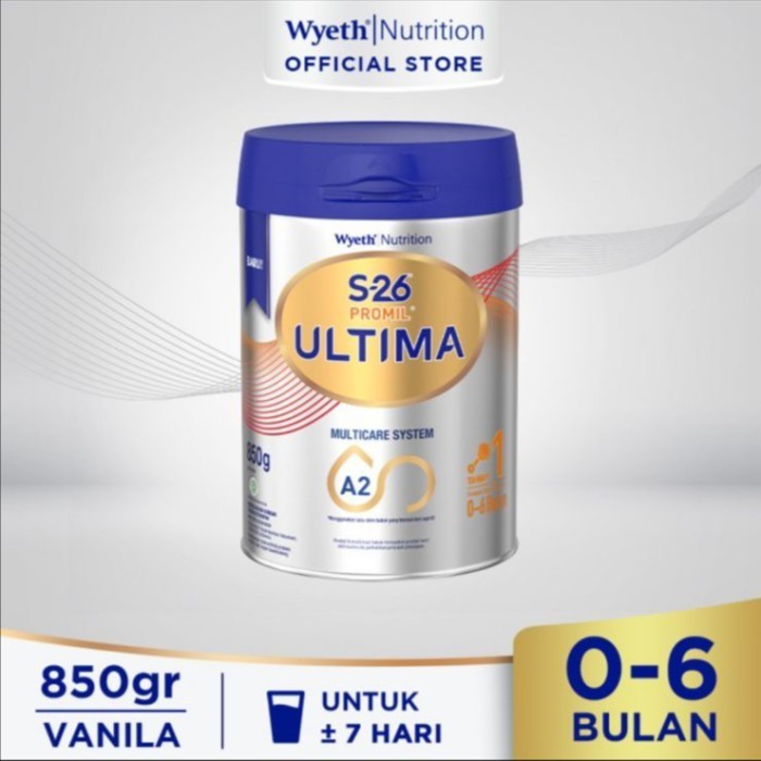 [COD] S-26 Promil Ultima 1 850 Gram Kaleng 0-6 Bulan Berkualitas