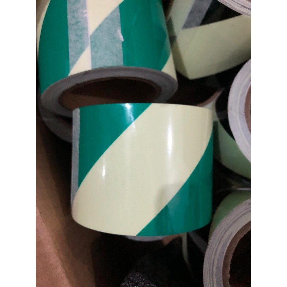 

[Baru] Photoluminescent Diagonal Tape Green 80 Mm 3 Impa 332038 Berkualitas