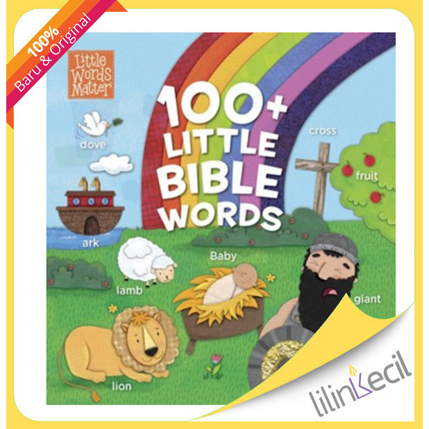 

[Baru] Buku 100 Little Bible Words Board Book Limited
