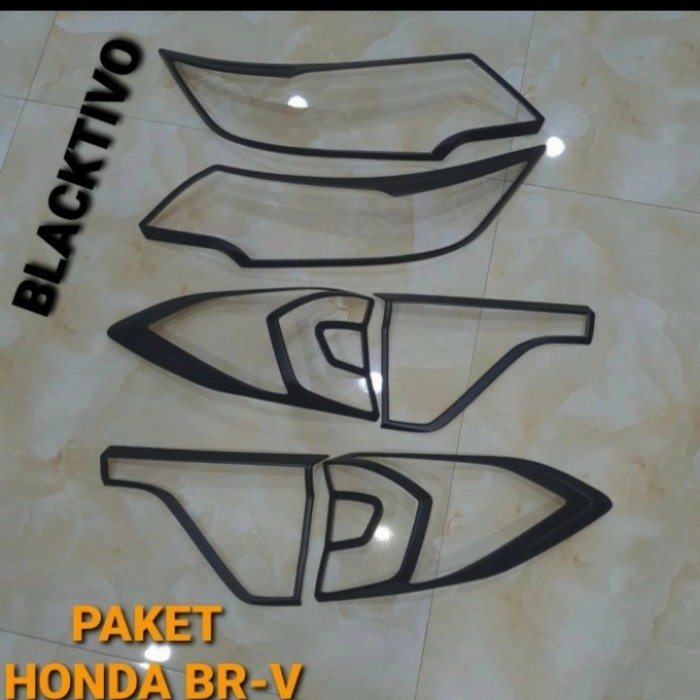 [Ori] Paket Garnis Lampu Hitam Honda Brv Diskon