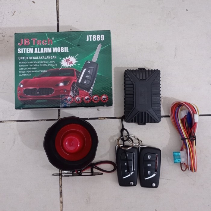 [Original] Alarm Mobil Bunyi Tuktuk Model Innova Reborn/Alarm Mobil Universal Diskon