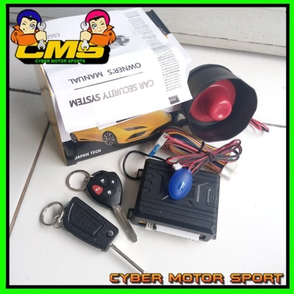 [Original] Alarm Mobil Universal 2 Remot . Alarm Mobil Anti Maling Universal. Diskon