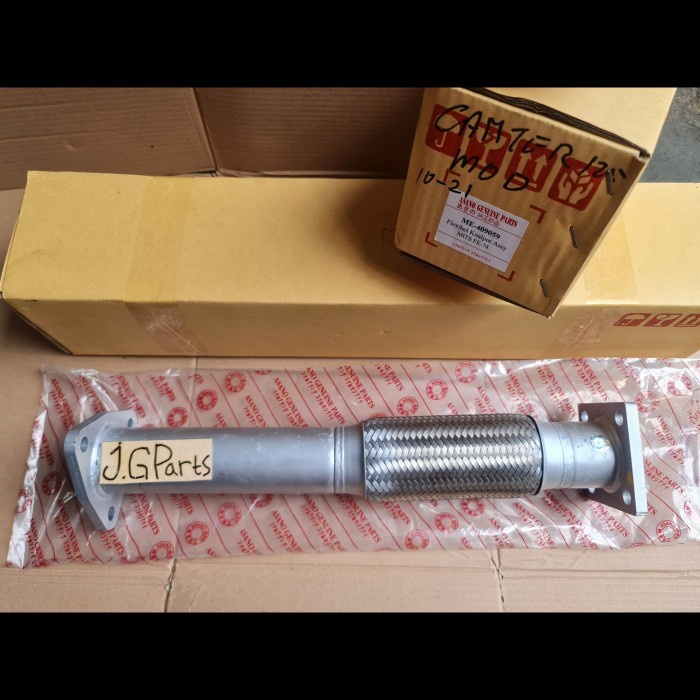 ✅New Ori Flexible Knalpot Assy Canter 136 Hdx Asano Me-409059 Tebal  Kuat  Terbaru