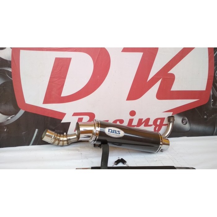 ✅New Ori Knalpot Racing Yamaha Aerox 155 Dbs Karbon Fullsystem Berkualitas