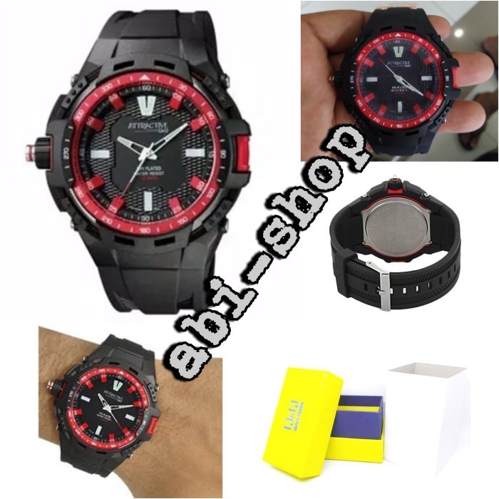 [COD] Jam Tangan Pria Qq QQ Qnq Attractive Da70J Original Da70 Diskon