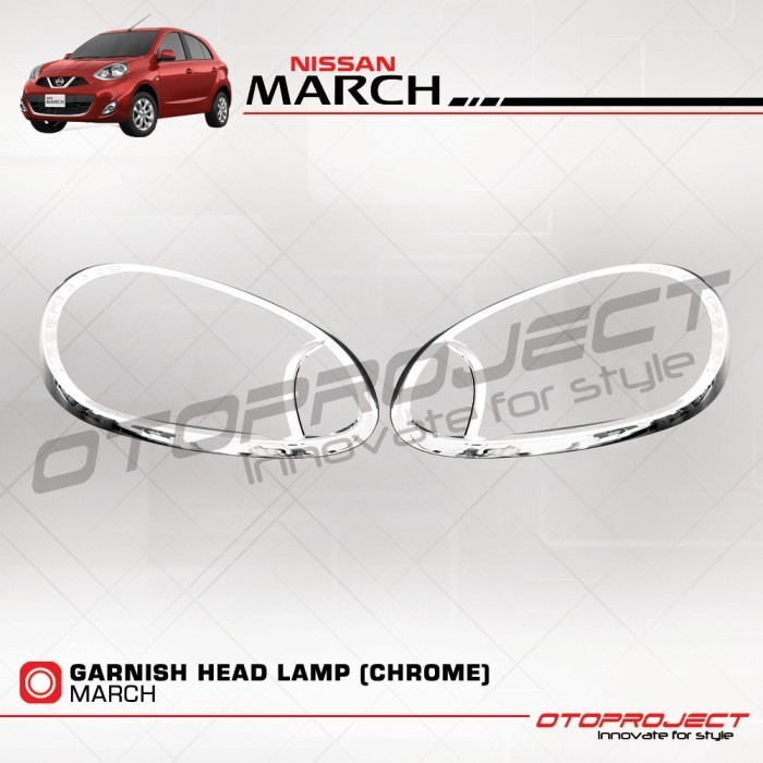 Head Lamp Cover Nissan March Best