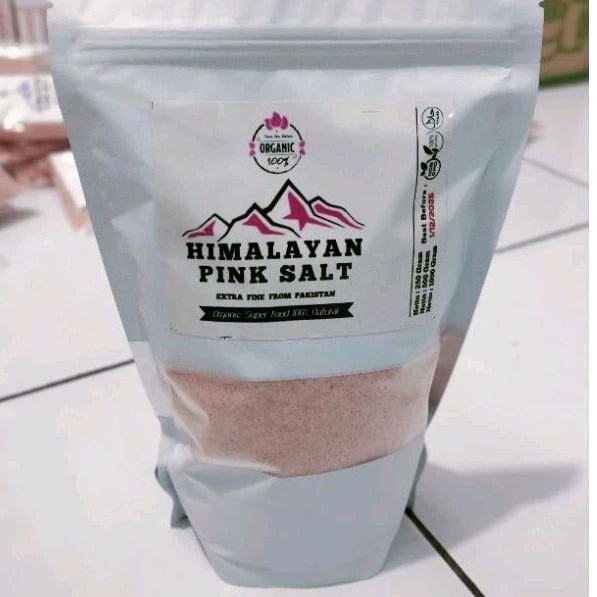 

Garam Himalaya Pink Salt Organic // Original Premium Asli 1kg NON GMO