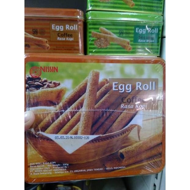 

TRE Nissin Egg Roll Kaleng 300gr-All Varian Rasa-Kopi-Wijen-Original-Cemilan Santai-Egg Roll-Semprong-Camilan Enak-Snack Anak-Hampers-Paket Lebaran-Idul Fitri-Natal-Imlek-Grosir-Murah TERLARIS