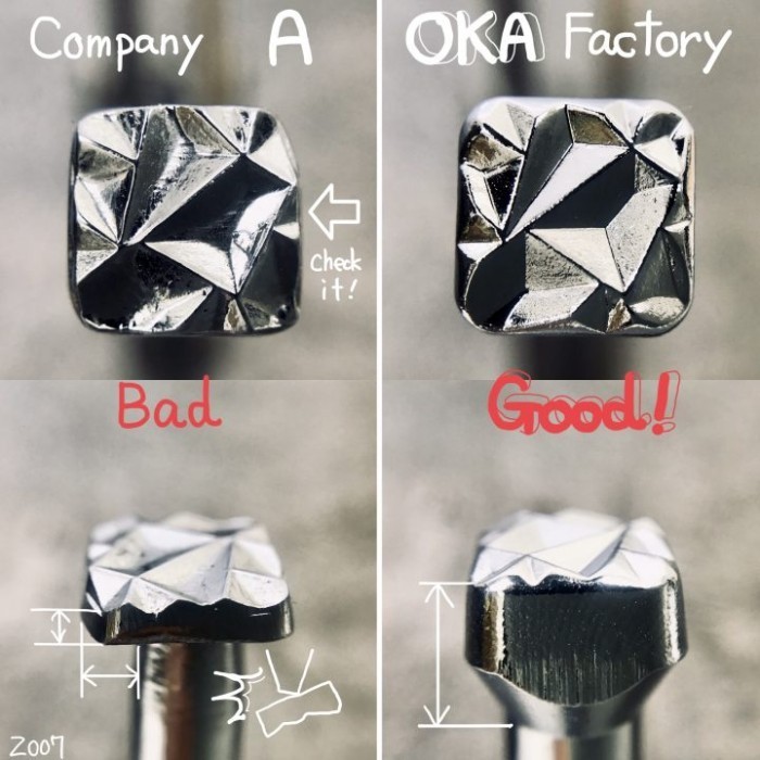 

Best Seller Oka Factory - Special Stamping Tool For Carving Leather - Japan Gratis Ongkir