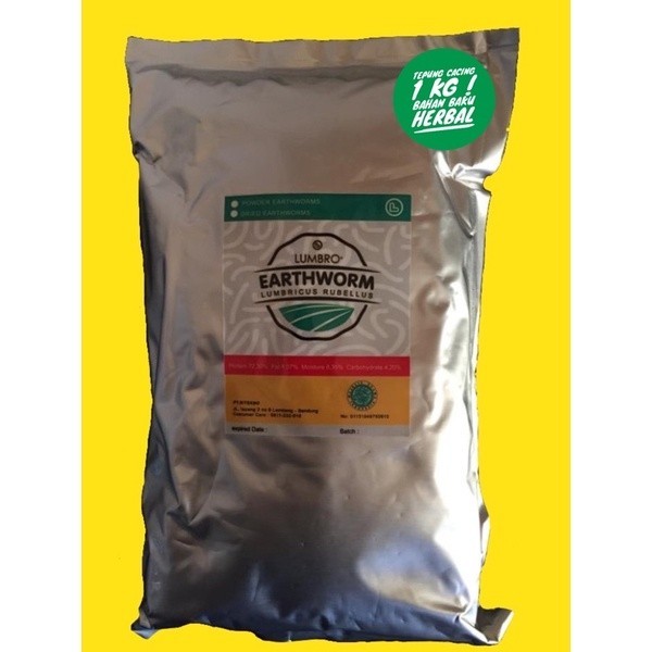 

Tepung Cacing 1 Kg Dijan