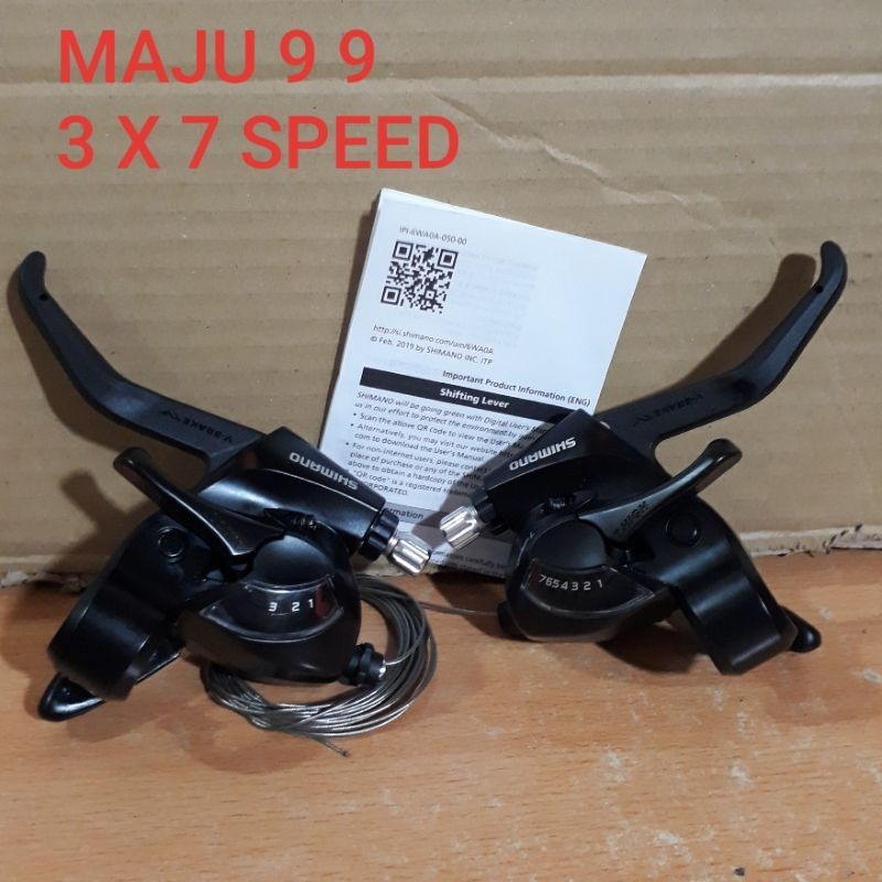 Shifter 3 X 7 Speed Shimano Ef41 Sepeda Mtb Federal
