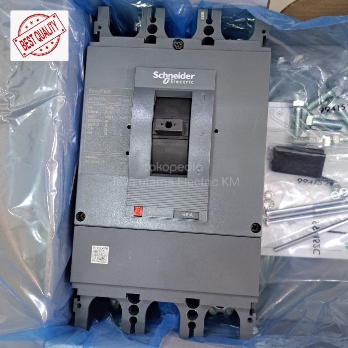 [Baru] Mccb Ezc630N 500A 3P Schneider New Terbaru