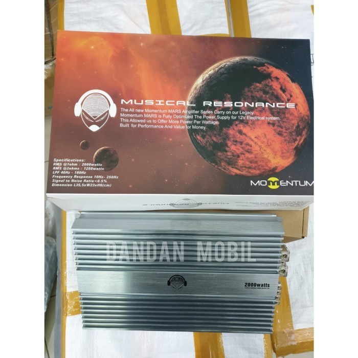 [Baru] Power Monoblock Momentum Mars 200Watt / Power Tenaga Badak Limited