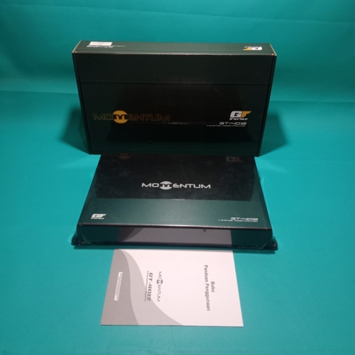 [Baru] Power Momentum Seri Gt-4012 4 Chenel Power Mobil Audio Mobil Berkualitas