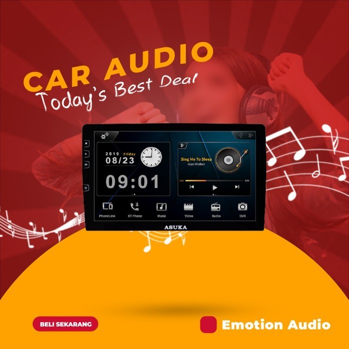 [Baru] Headunit Asuka Tr-310 Tv Limited