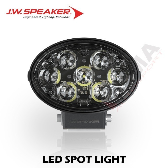 [New] Jw Speaker Usa Universal Oval Lampu Mobil Led / Sorot Jeep Toyota Ford Limited
