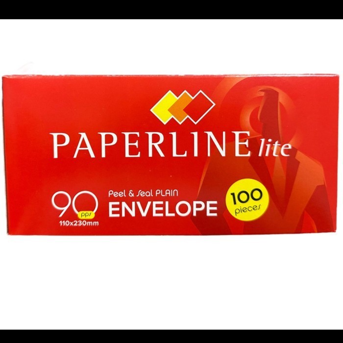 

Amplop Paperline Lite 90 Polos Panjang/Amplop Putih Polos Ppl Lite 90