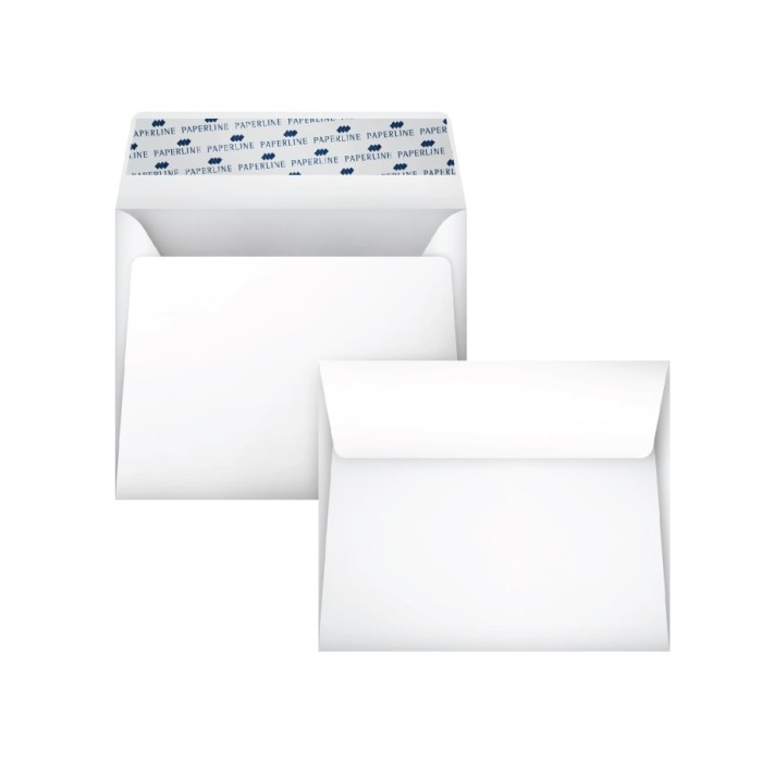 

Amplop Paperline 110 Polos Plain Peal And Seal Ukuran 140 X 162Mm