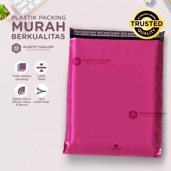 

Amplop Plastik Packing Baju Kado Polymailer Low Cost Warna Pink Pack