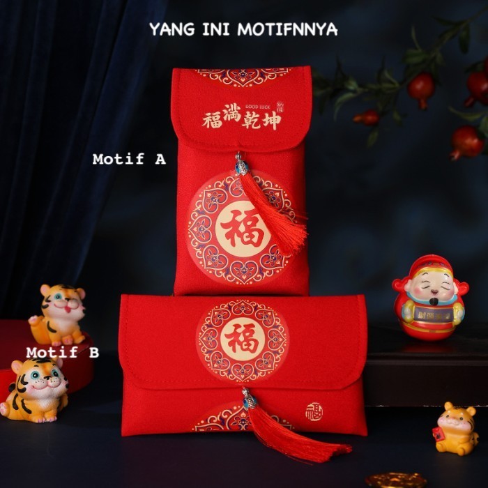 

Amplop Kain Sulam Bahan Flanel Tebal Angpao Eksklusif Angpao Cny