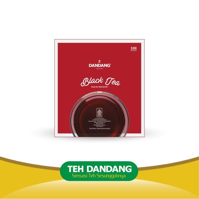 

Tehdang Black Tea Amplop Isi 100 Tea Bag