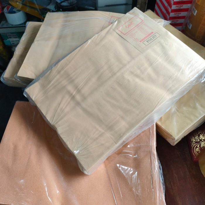 

Amplop Folio Isi 100 Lembar Ukuran Folio