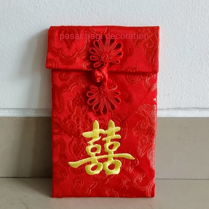 

Amplop Angpao Pernikahan Wedding Sangjit Lamaran Angpau Shuangxi Besar