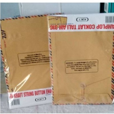 

Amplop 310 Airmail Tali Kiky / Amplop Lamar Kerja - Isi 10 Pcs