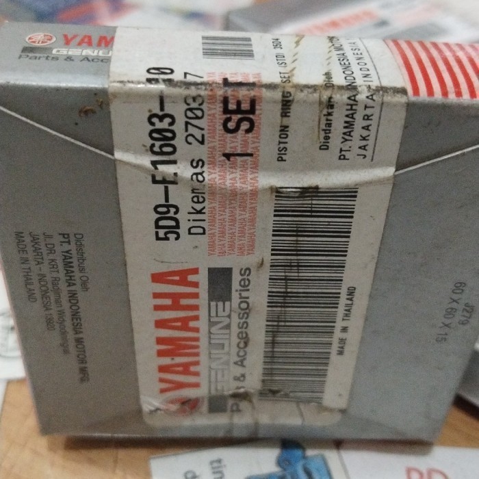 ORI 5D9-E1603-10 RING PISTON YAMAHA VEGA ZR ( YAMAHA JP GROUP )