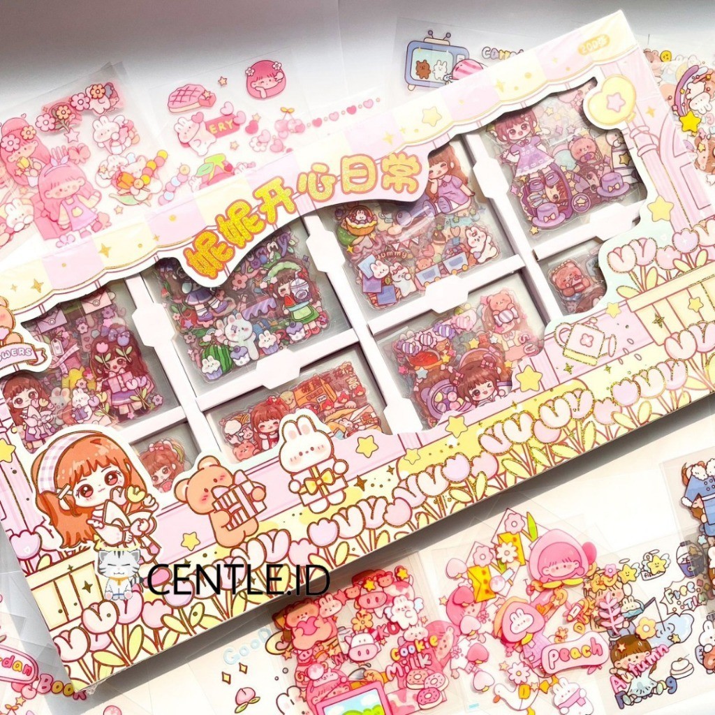 

CENTLE.ID STIKER ANTI AIR SENMU ISI 200 LEMBAR BESAR STIER KREATIFITAS TERMURAH LUCU IMUT KADO UNIK