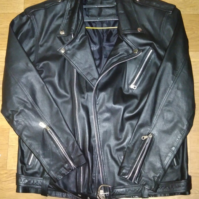 JAKET KULIT DOMBA ASLI RAMONES