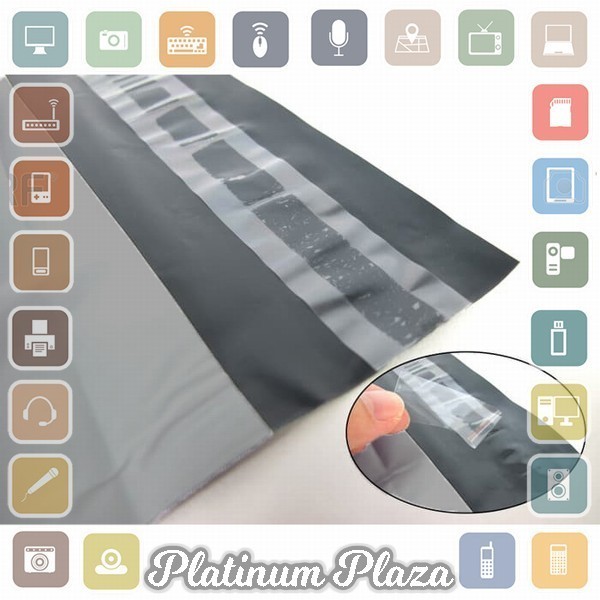 

Taffpack Kantong Amplop Plastik Packing Polymailer Polyba`2Euub1- Gray