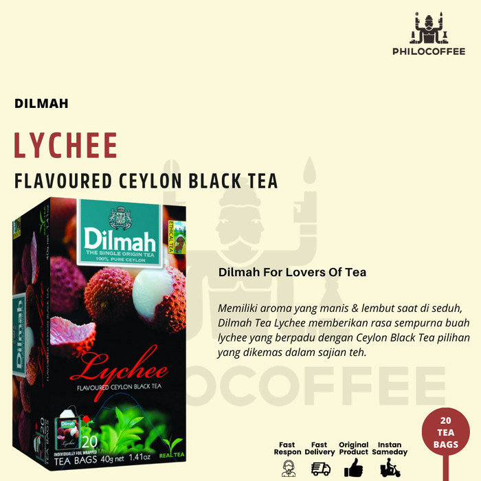 

Teh Lychee 20 X 1,5Gr Tag Tbag Teh Celup Non-Amplop