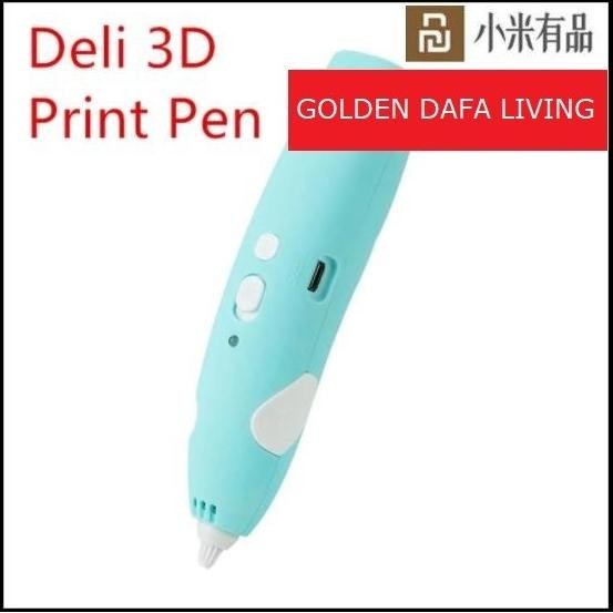 

Mainan Anak Youpin Deli Diy 3D Drawing Pen Kids Toy Alat Gambar