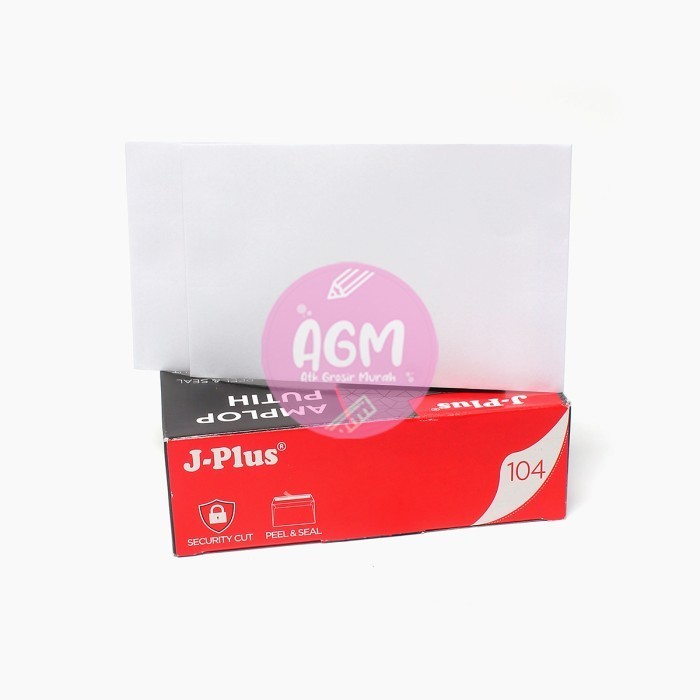 

Amplop Jplus Merah Ukuran 104 80Gsm Peel & Seal