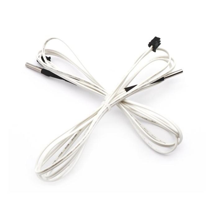 Terbaru 1pc 3D printer bagian HT-100K termistor ntc Sensor Suhu 100K Ohm NTC