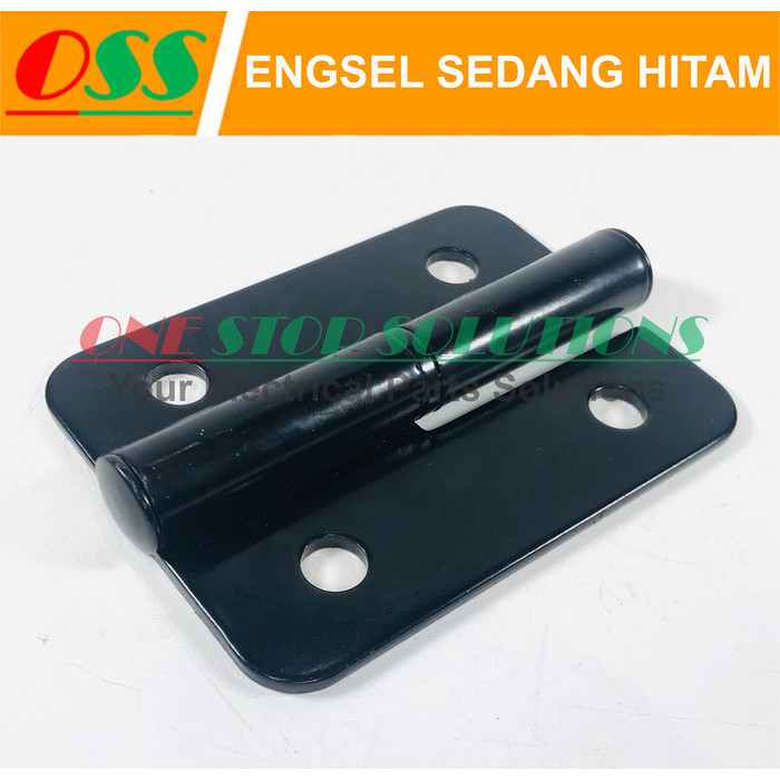 Murah - Engsel Sedang Hitam Besi Genset Panel