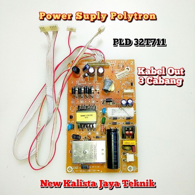 POWER SUPLY TV POLYTRON PLD 32T711 ORIGINAL PSU POLYTRON 32T711 TY REGULATOR TV PLD32T711TY PSU 32T7