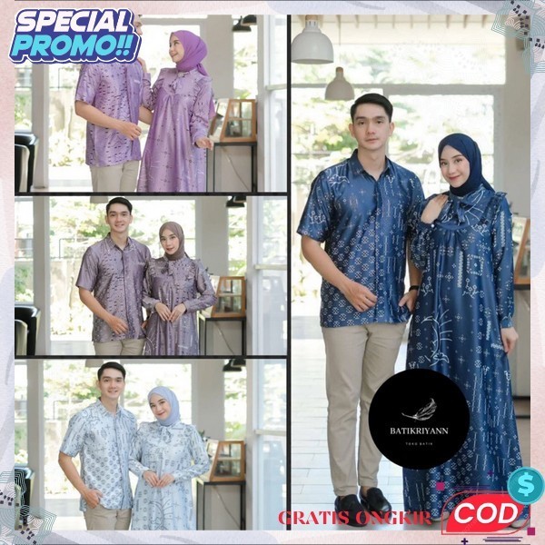 Gamis Couple Pasangan Terlaris Cauple Keluarga Idul Fitri Bj Psangan Terbaru Lebaran Bsju Muslim Sar