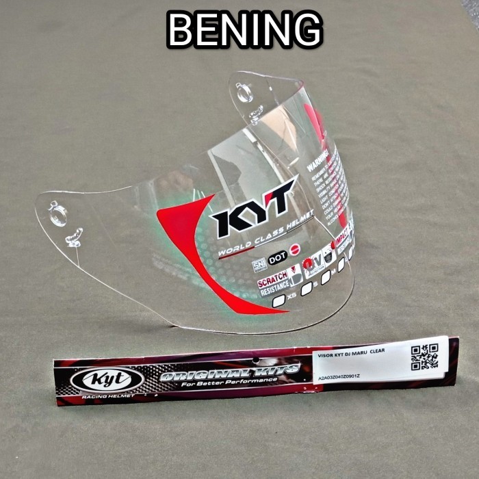 Kaca helm kyt dj maru original Kaca helm kyt galaxy original