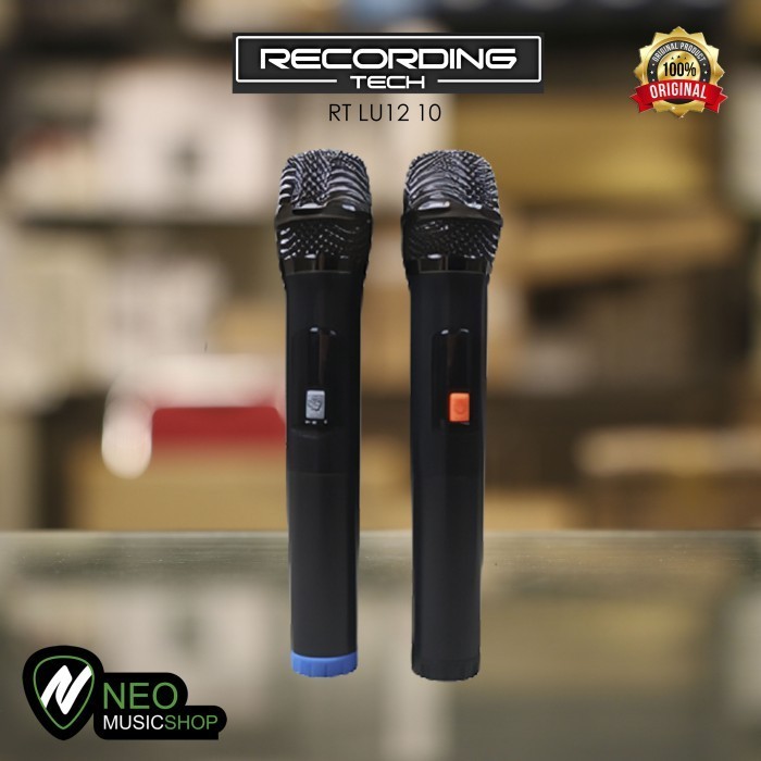 PROMO RECORDING TECH RT LU12 10 PORTABLE SPEAKER 2 MIC WIRELESS RT LU10 #ORIGINAL