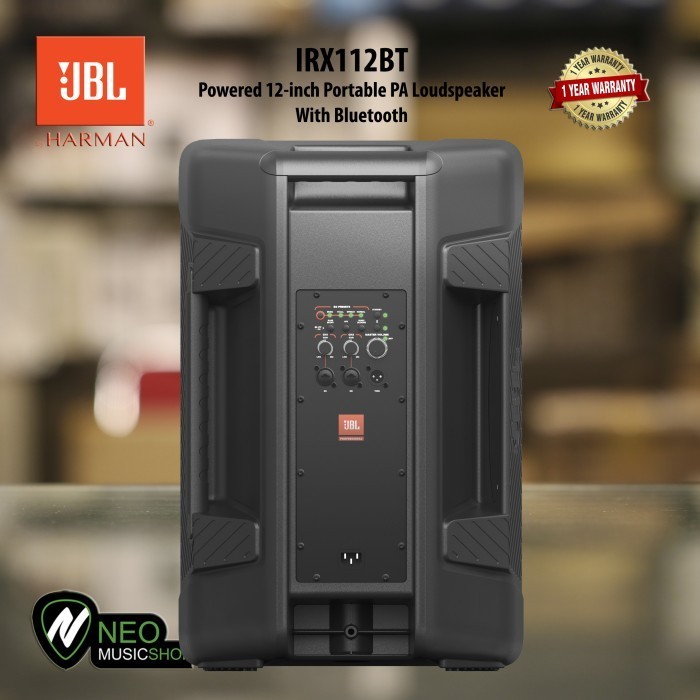 PROMO JBL IRX 112 BT POWERED 12 INCH PORTABLE PA LOUDSPEAKER WITH BLUETOOTH #ORIGINAL
