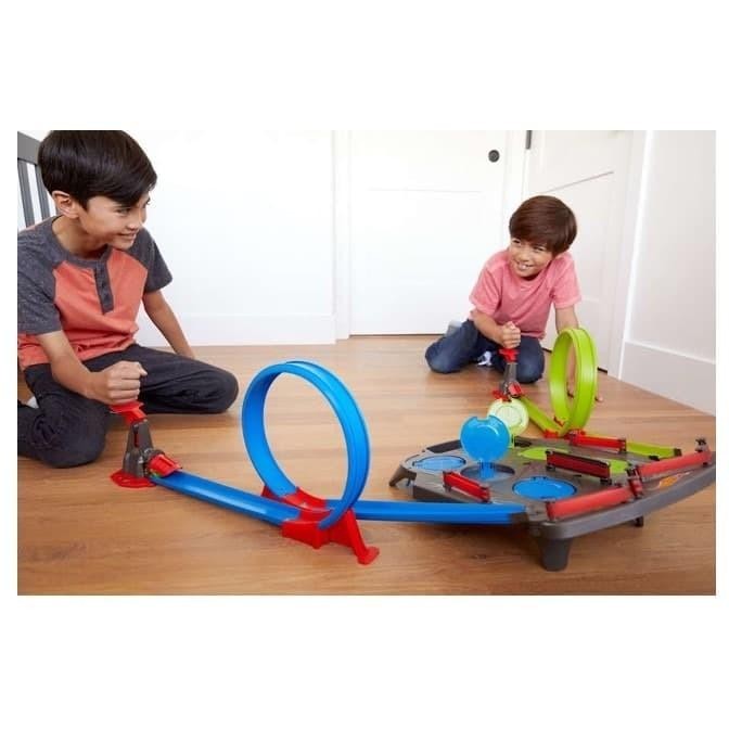 HOTWHEELS TRACK ACTION REBOUND RACEWAY MOTORIZED CITY SET ORIGINAL