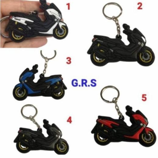 Gantungan Kunci Model Motor Nmax