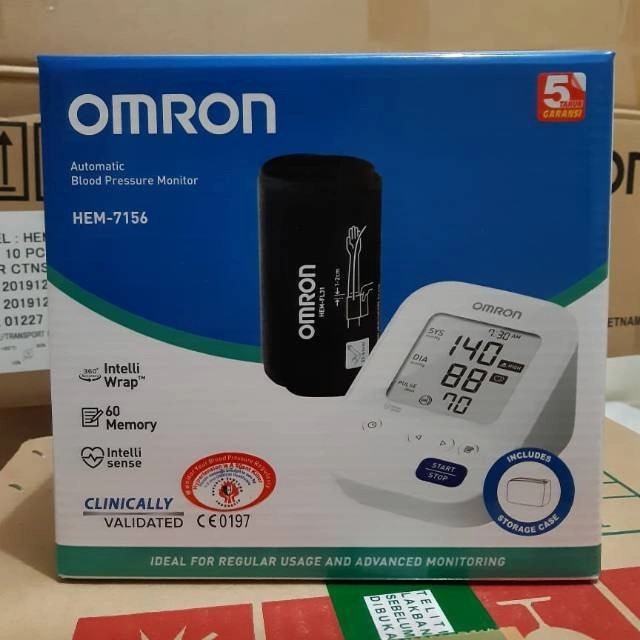 Omron HEM-7156 HEM 7156 Tensi digital alat ukur tensi tekanan darah