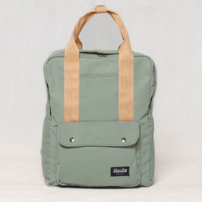 [BEAUTY LR COLLECTION] Nami Pistachio Tas Ransel - Himeku - Tas gendong - Backpack