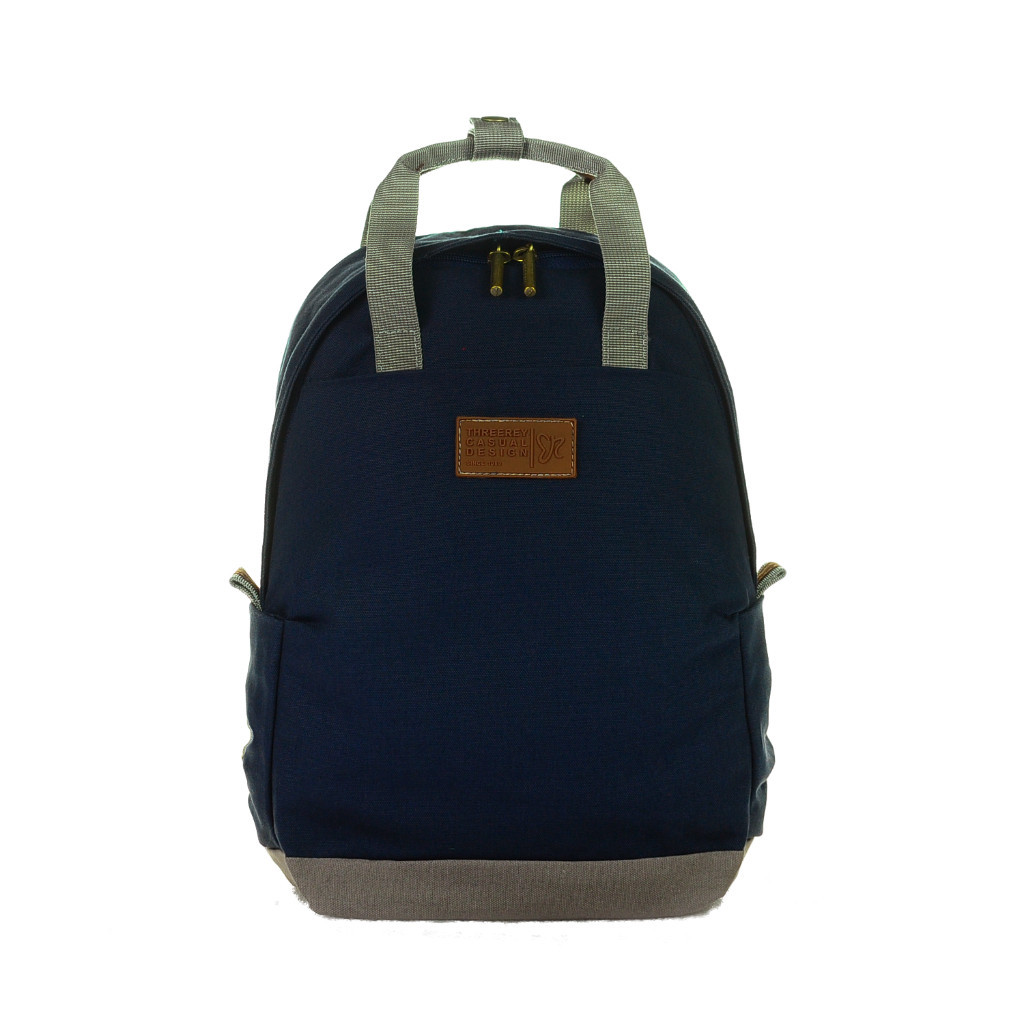 [BEAUTY LR COLLECTION] Threerey small Backpack - Tas Ransel Tas Serut Mini Tas Punggung BILSA