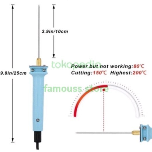 

Ukir Craft Foam Sterofom Cutter Pemotong Gabus Styrofoam+Adaptorr Best