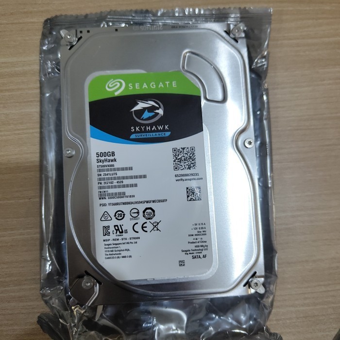 Hdd Hardisk 500Gb Saegate / Hdd 500Gb / Hdd Cctv 500Gb Best