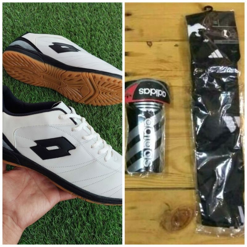 [MAD SPORT] COD Paket Lengkap Sepatu Futsal Size Jumbo Ukuran 44 45 46 47